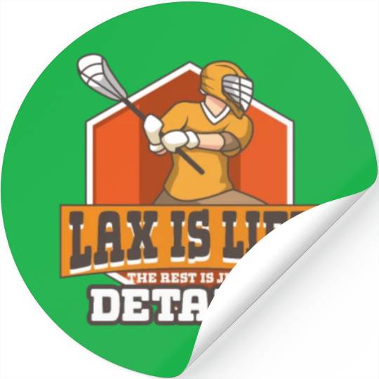 Lacrosse Player Lacrosse Coach Lax Player Sports Stickers