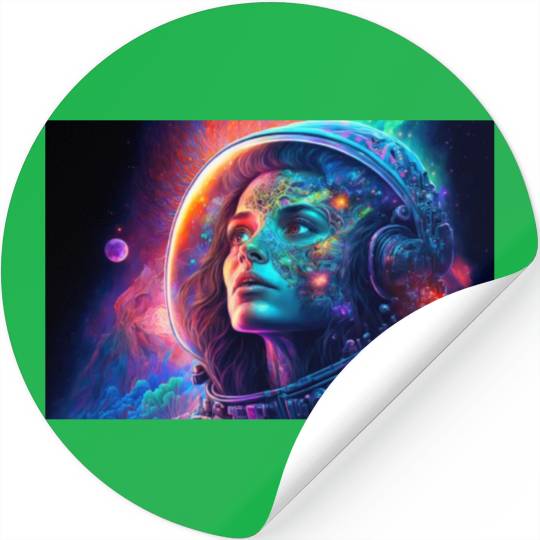 Psychedelic Astronauts 2 Stickers