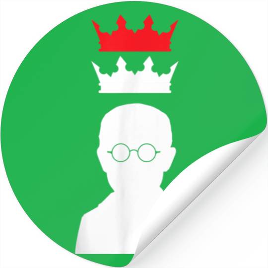 St Maximilian Kolbe Two Crowns Catholic Saint Gift Stickers