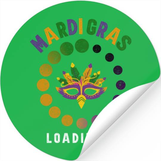 Mardi Gras - Loading Stickers