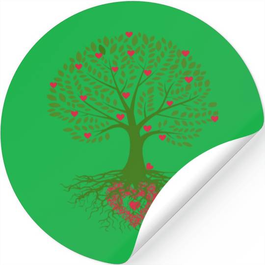 Tree - love Stickers
