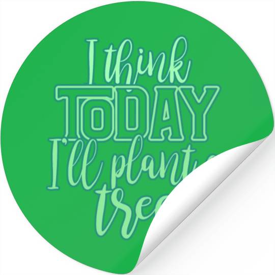 Tree Quote. Nature Quote Stickers