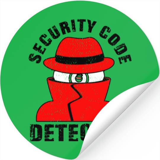 Network And Computer Security Hard Disc Detective Stickers