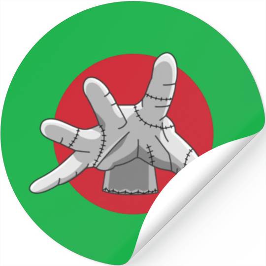 Thing Wednesday Wednesday Addams Enid TV Show Stickers