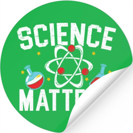 Science Matters Future Scientist Chemistry Biology Stickers