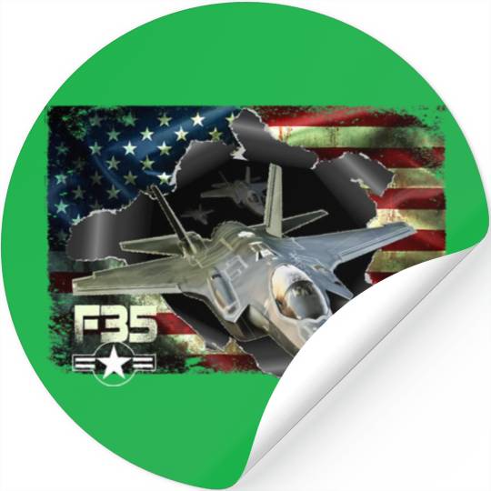 F 35 Lightning Air Force Military Veteran Pride US Stickers