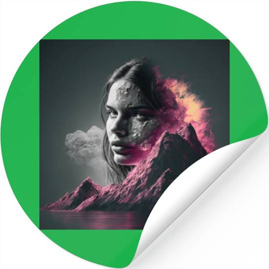 Broken Angel Stickers