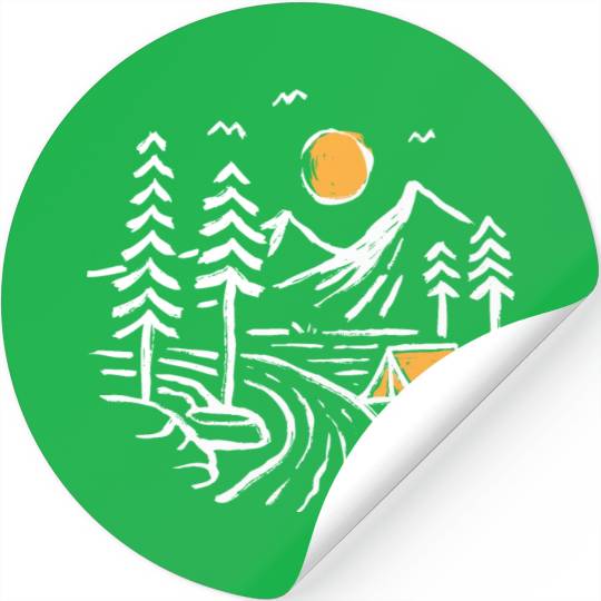 Camping Stickers