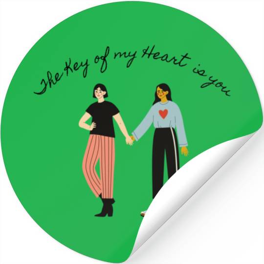 lesbian lgbtq pride valentine day 202 valentines Stickers