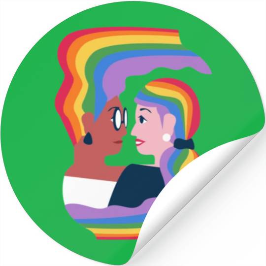 lesbian lgbtq pride valentine day 2022 valentines Stickers