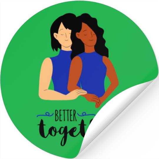 lesbian lgbtq pride valentine day 2023 valentines Stickers