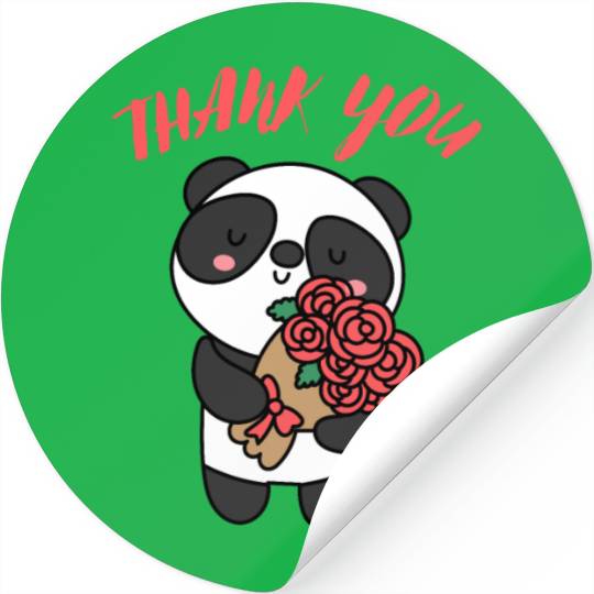 Idée cadeau saint valentin : Thank you Stickers
