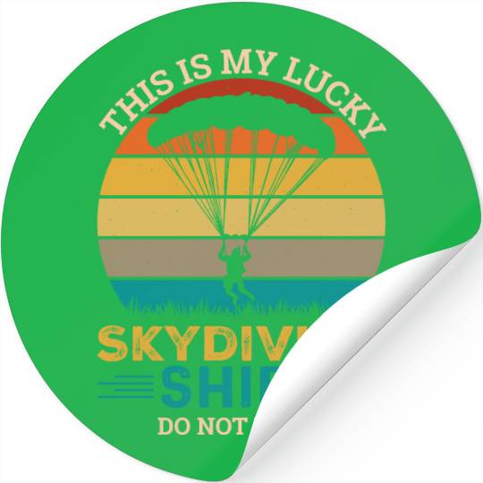 Skydive, SKydiving, Skydiver Stickers