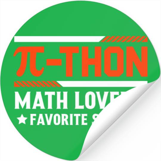Funny Pi Day Stickers Math Stickers for Student Teacher
