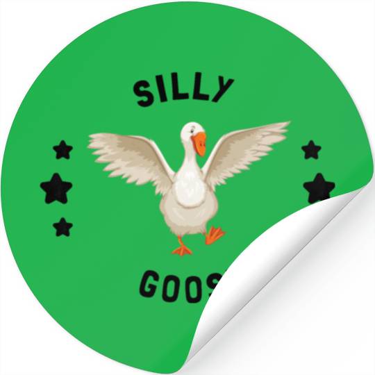 silly goose Stickers
