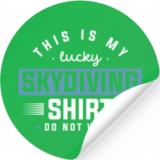 Skydiving, Skydiver , Sky diver Stickers