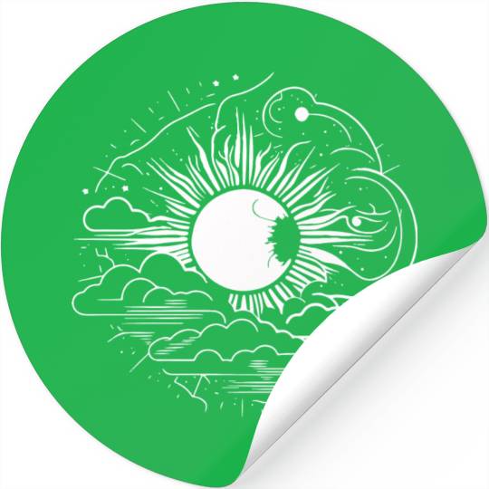 Get Your Astrology Stickers with the sun!