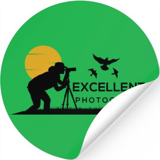 Excellent photography Stickers