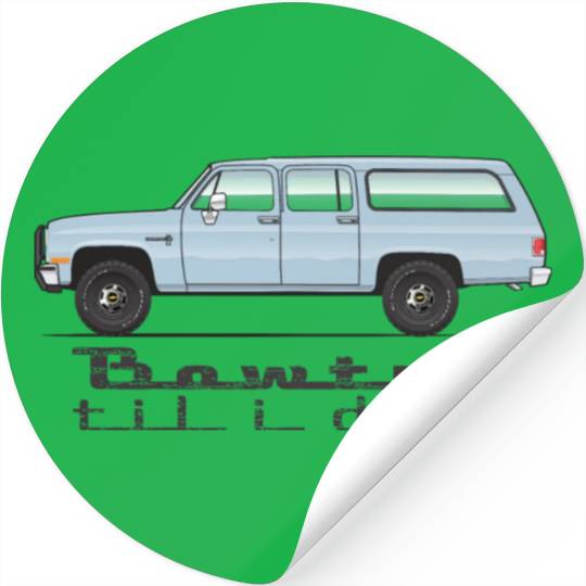 bowtie Light Blue Stickers