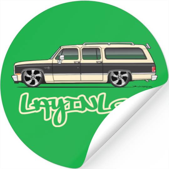 layinlow Santa Fe Tan Stickers