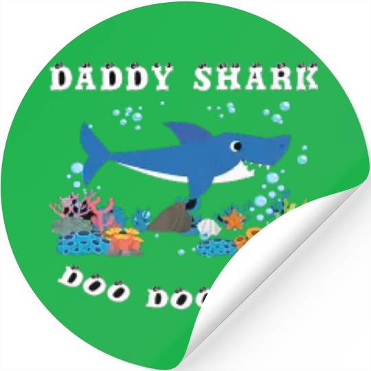 Shark Daddy - Father's Day Gift Stickers