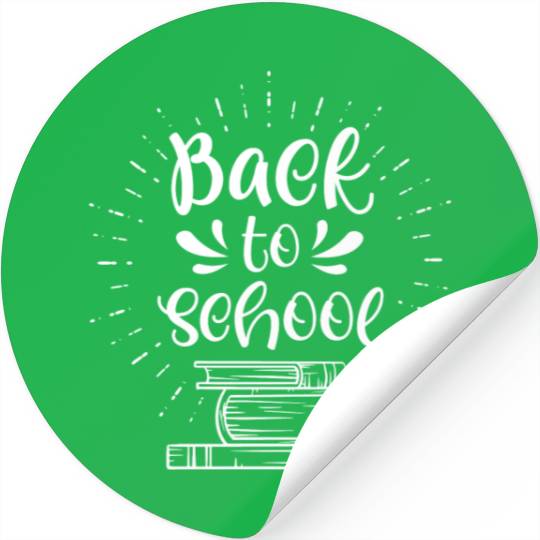 Back To School Grade Pupil Teacher Stickers