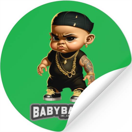 Baby Bandit # 3 Stickers