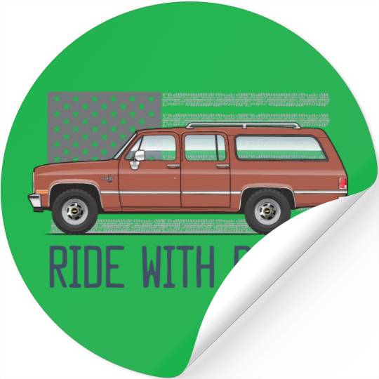 ride Bronze Stickers