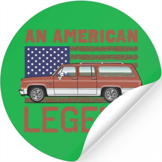 legend Bronze Stickers