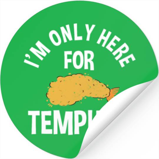 Funny Tempura Shrimp Stickers