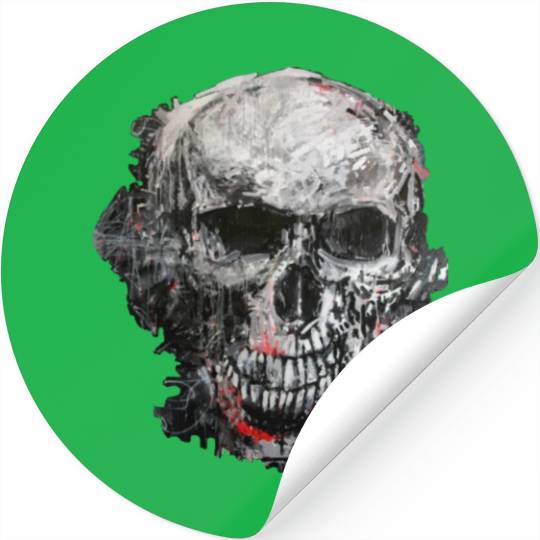 Graffiti Skull Streetwear Stickers