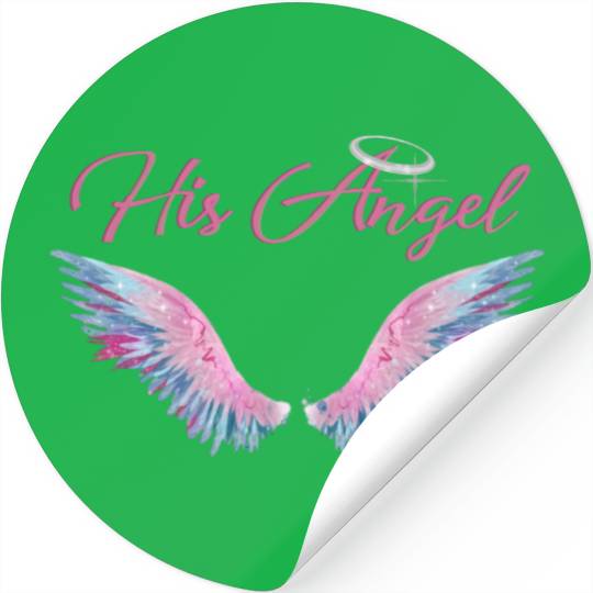 His Angel Stickers