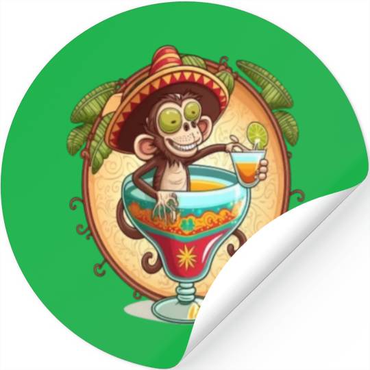 Spider Monkey Animal Lovers Spider Monkey Stickers