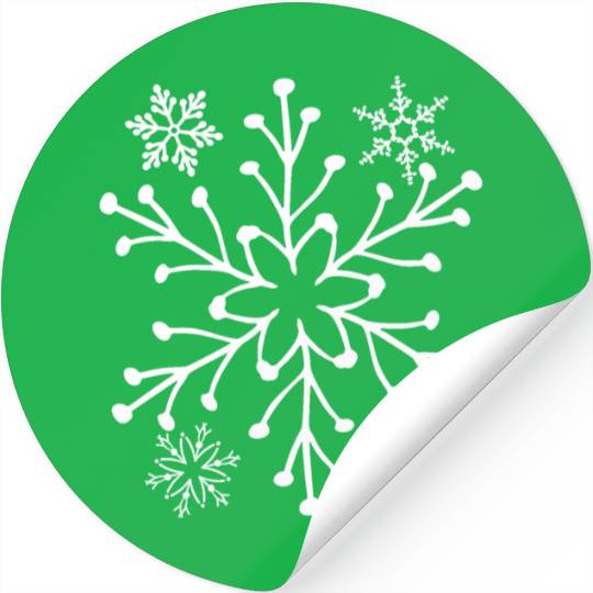 Snowflake Stickers
