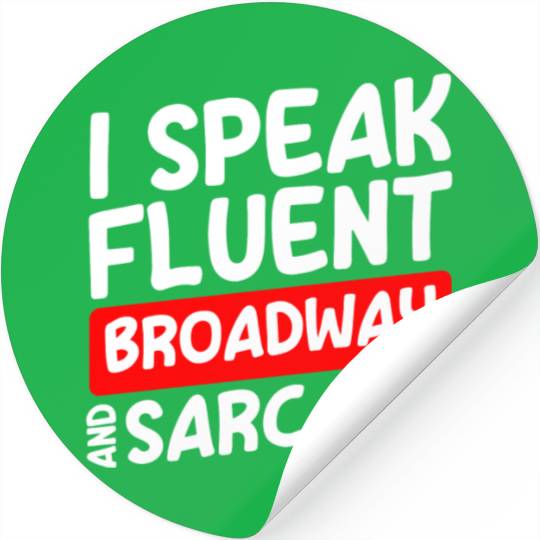 Actor Theater Fan Comedy Drama Club Stickers