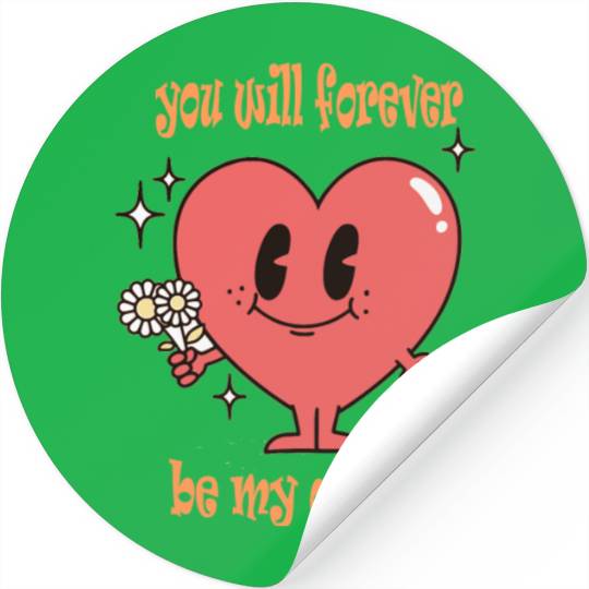 valentine design Stickers
