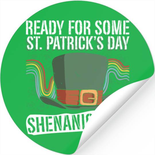 Ready For Some St. Patrick's Day Shenanigans? - St Stickers