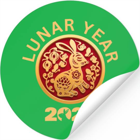 Rabbit Lunar New Year 2023 Stickers