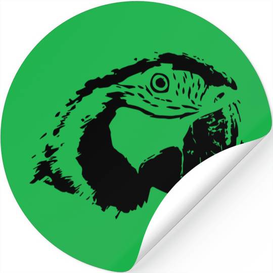 Parrot macaw Stickers