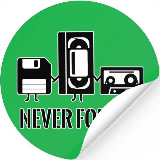 Never Forget 90s Stickers