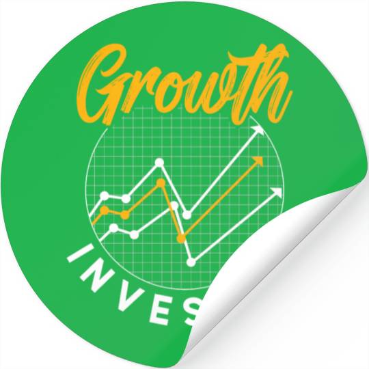 Growth Investor Investing Invest Shareholder Stickers
