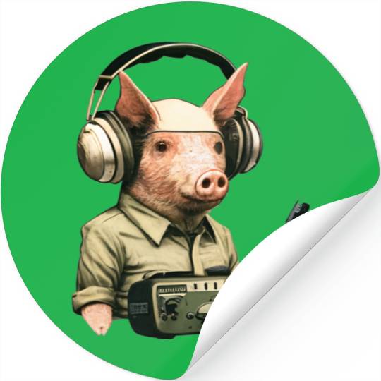 "Ham" Radio Operator Stickers