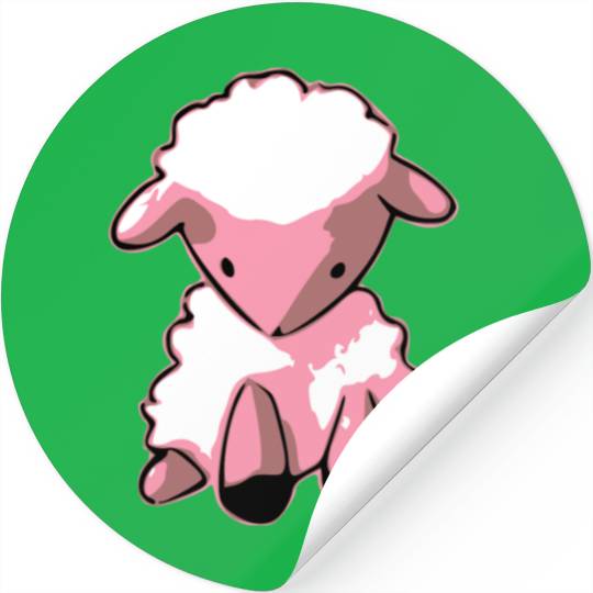 Milo the sad sheep Stickers