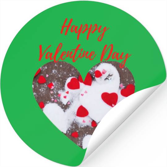 Happy Valentine Stickers