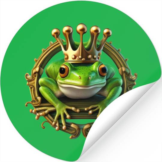 Frog Prince Stickers