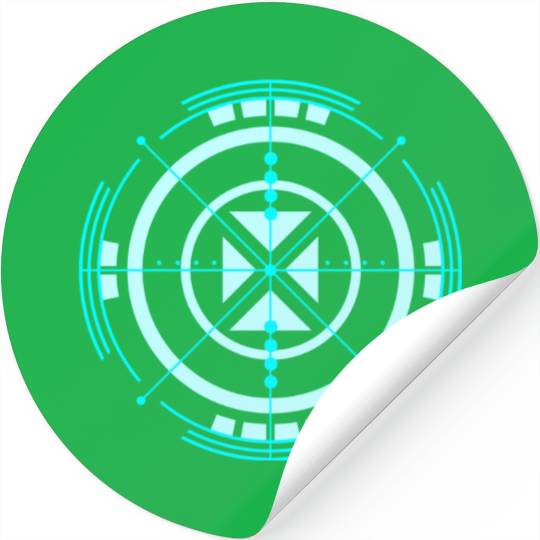 Cyberpunk teleporter 5. Stickers