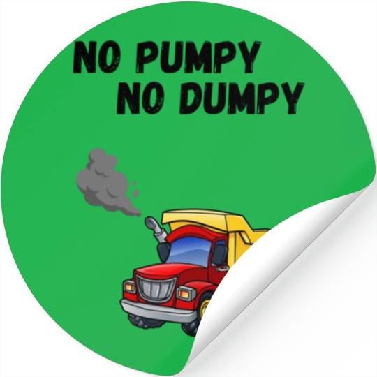 Dump Truck Pump Cover Stickers