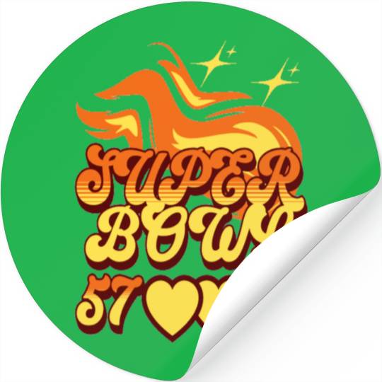 Super Bowl 2023 Classic Stickers