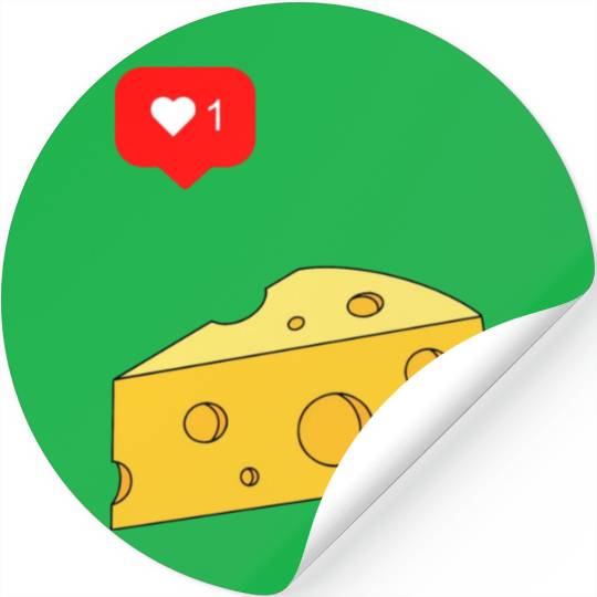 Cheese Lover Stickers