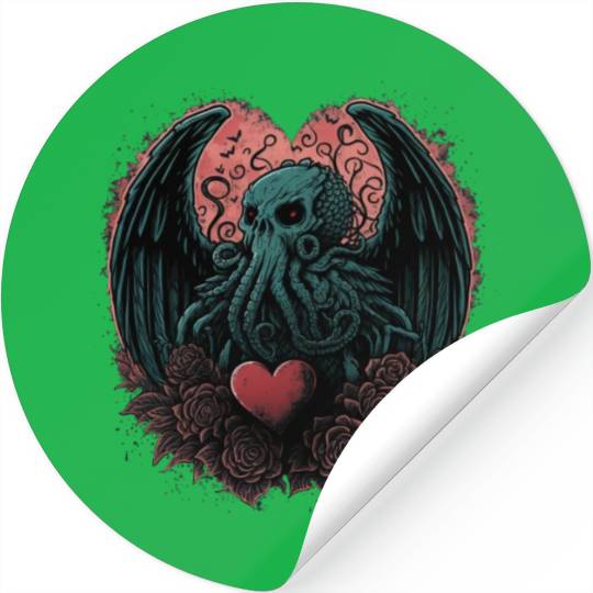For the Love of Cthulhu Stickers